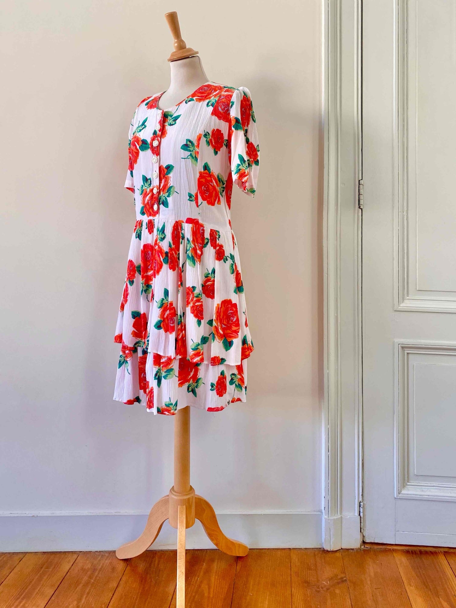 Floral mini dress