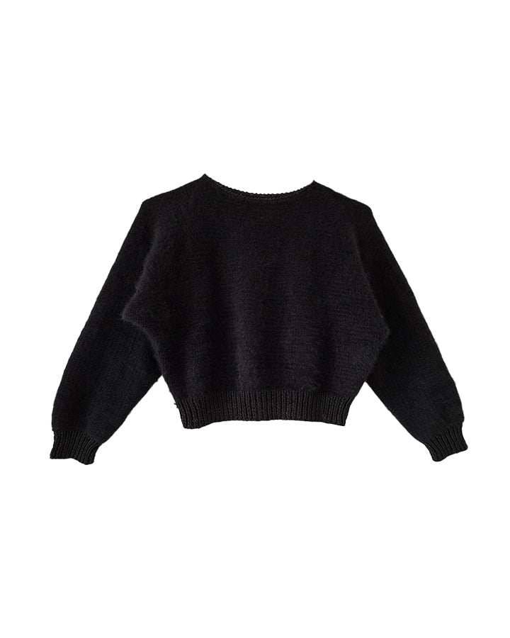 Pull en laine angora