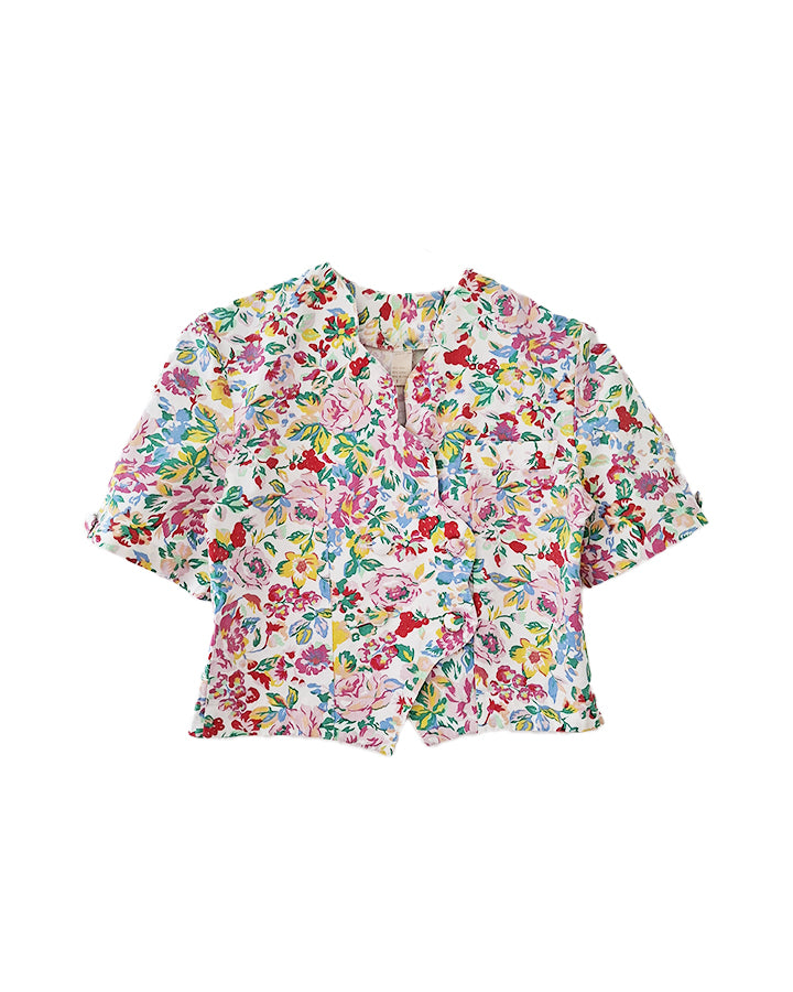 Top à fleurs 90's