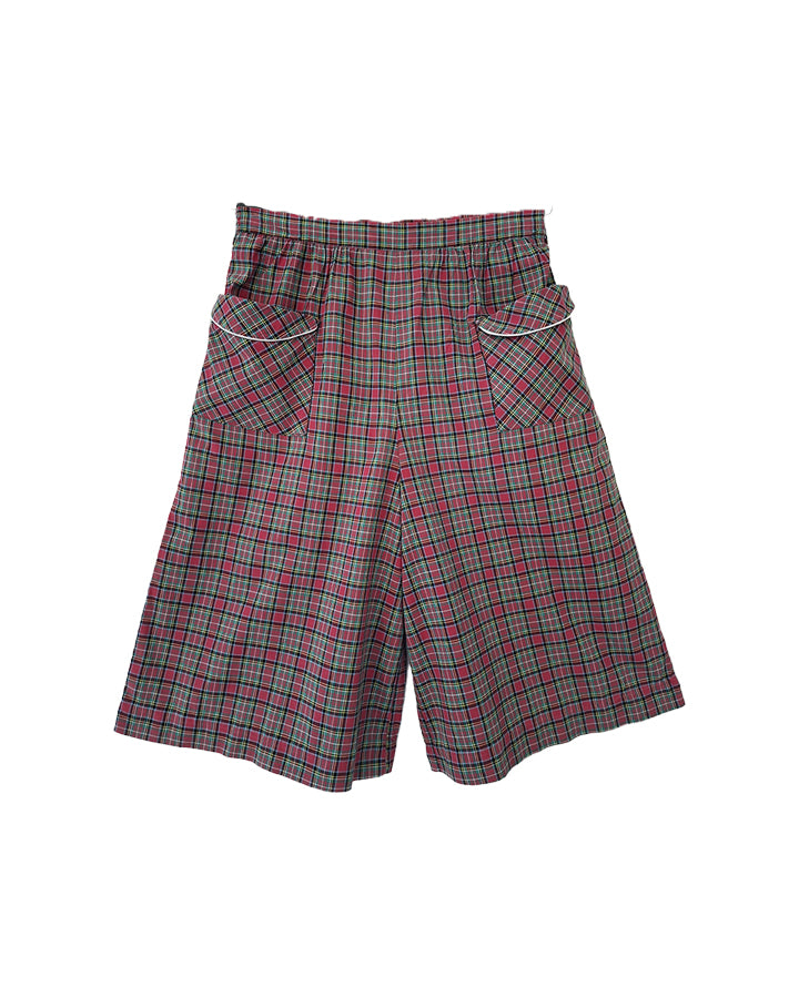 Bermuda tartan 80's