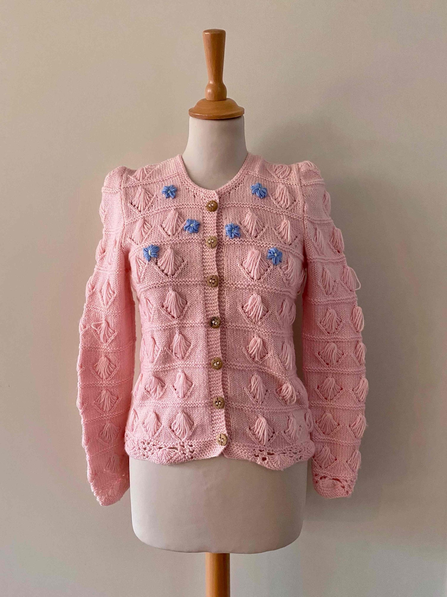 Crocheted cardigan