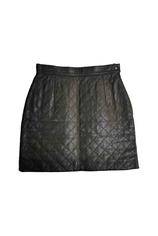 Leather skirt