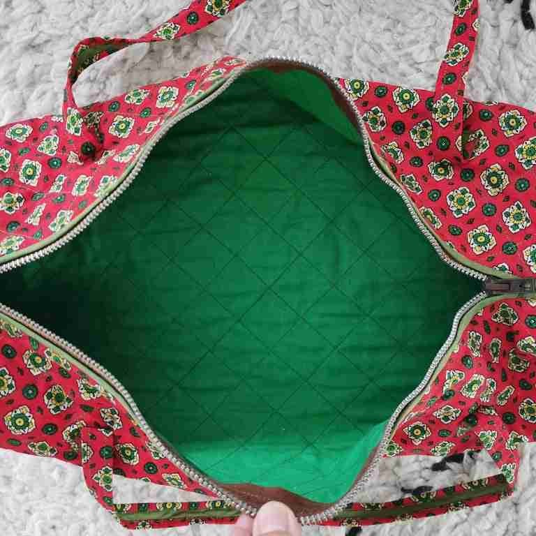 Provençal drawstring bag