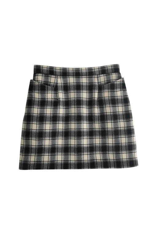 Electre wool mini-skirt