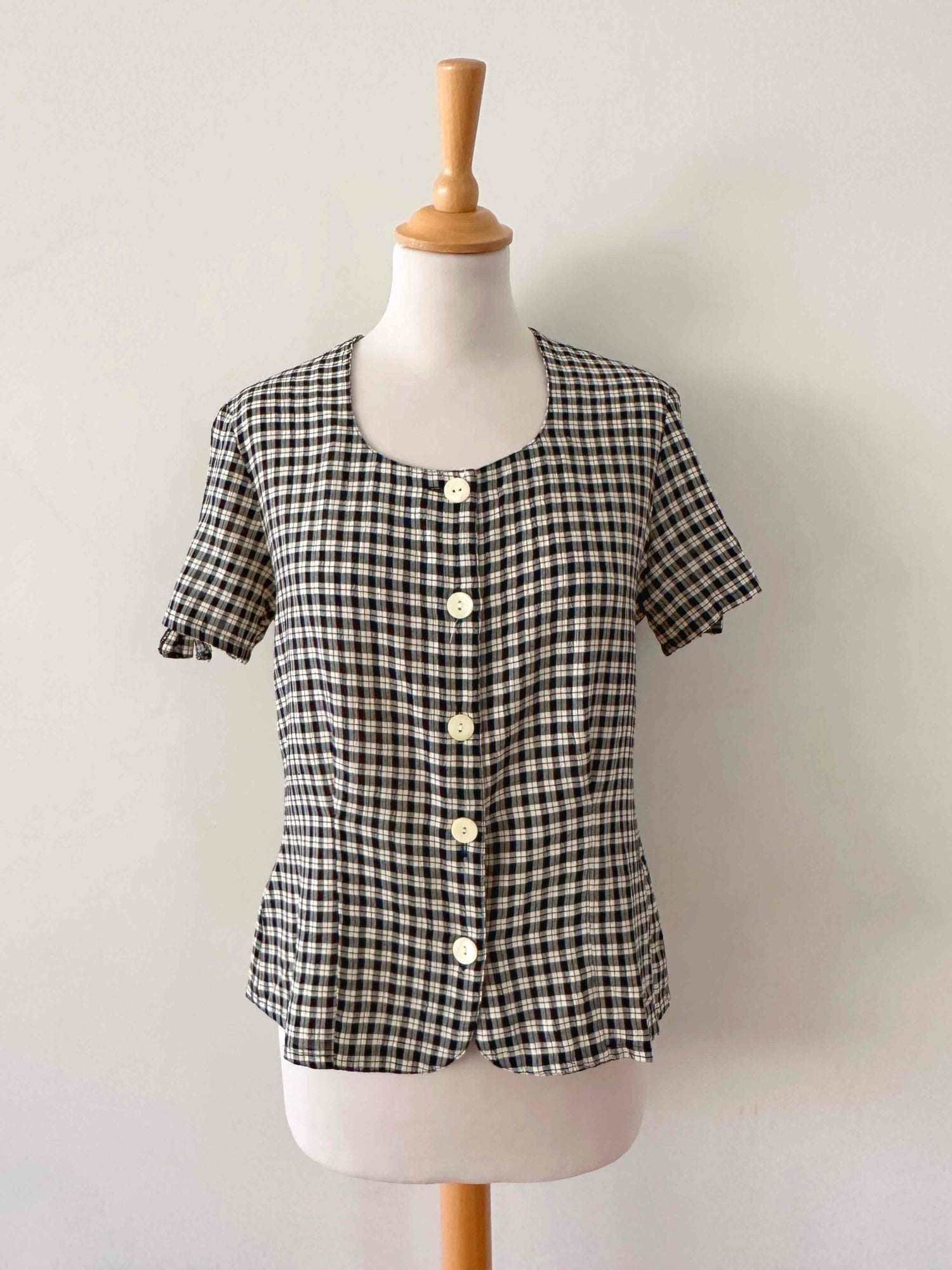 Vichy blouse