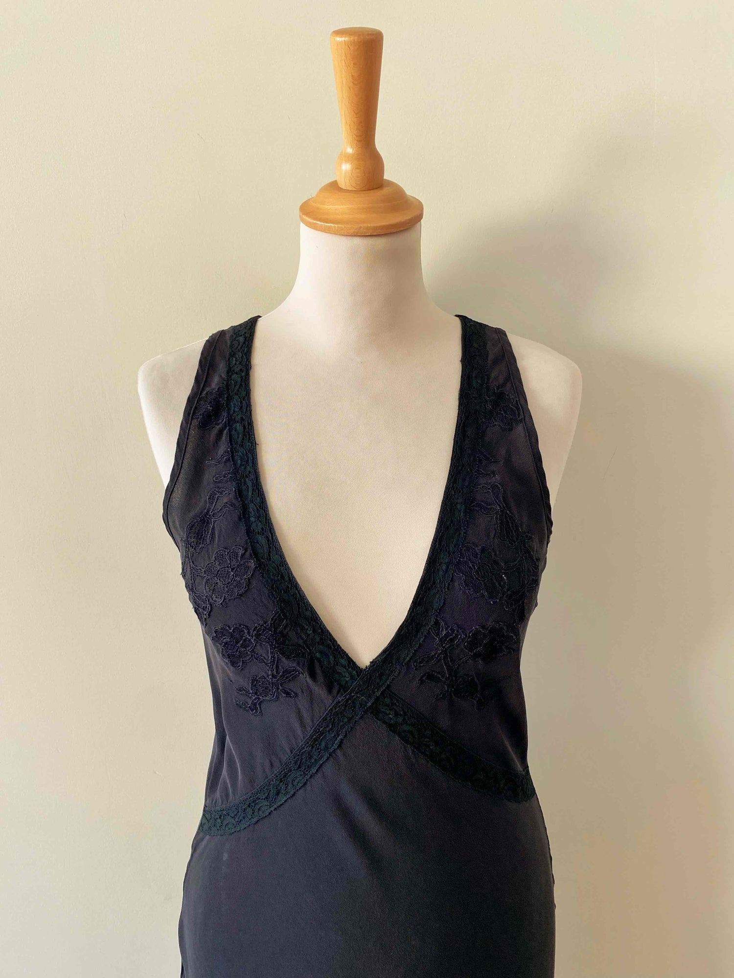 Robe nuisette en soie