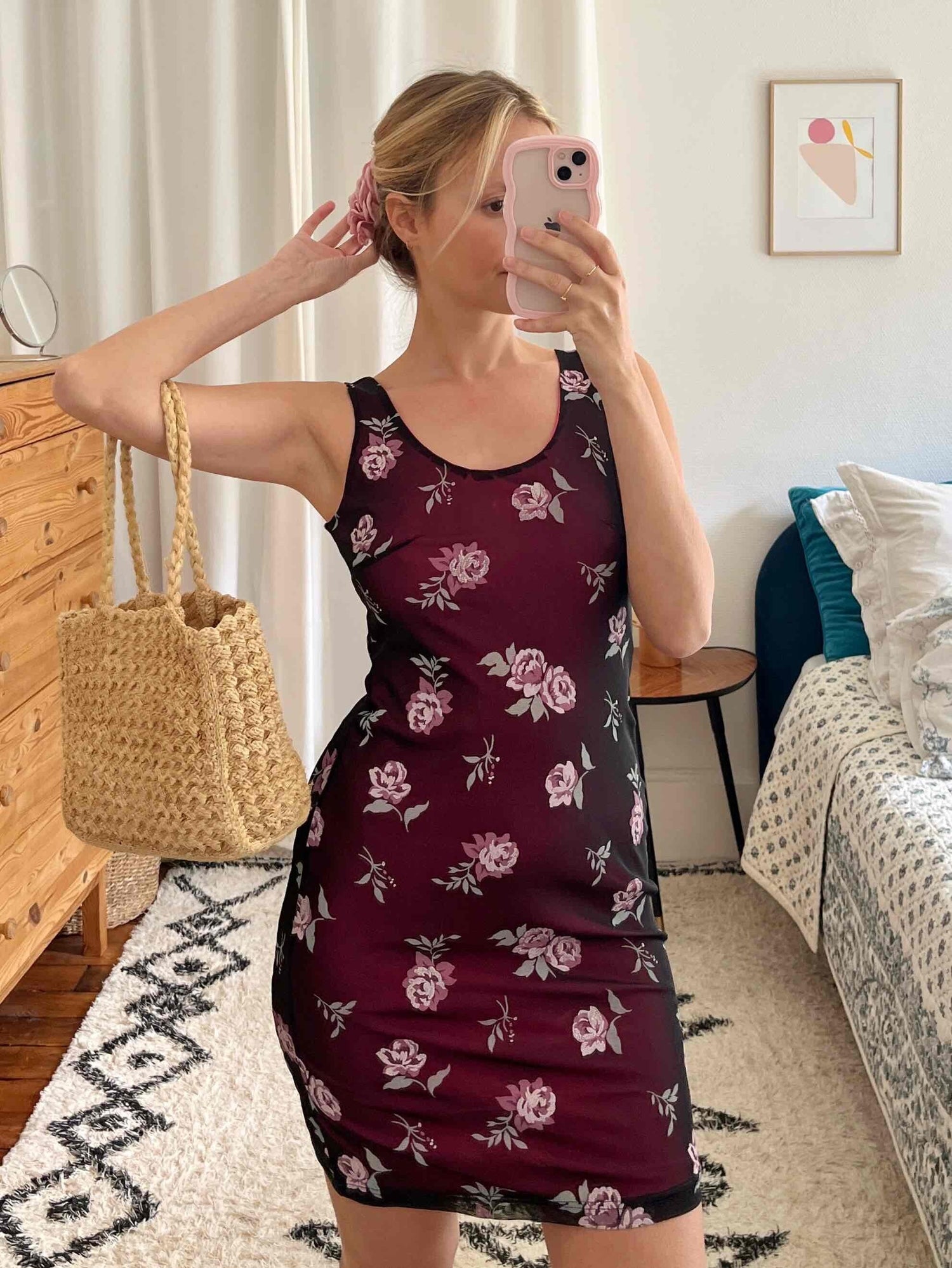 Robe à fleurs