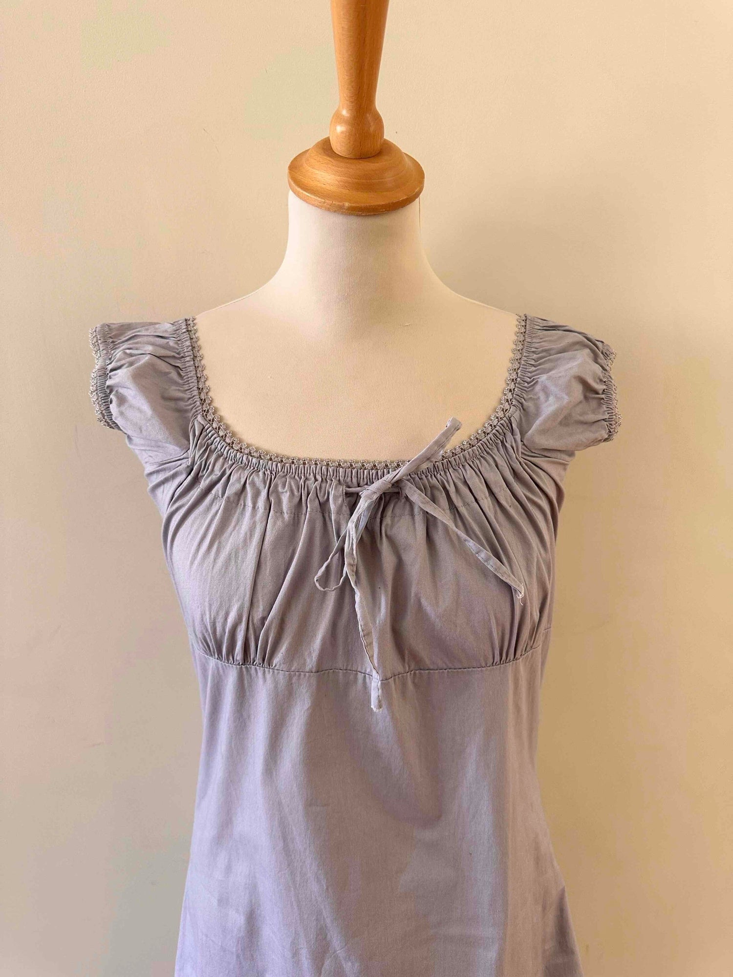Cotton mini dress