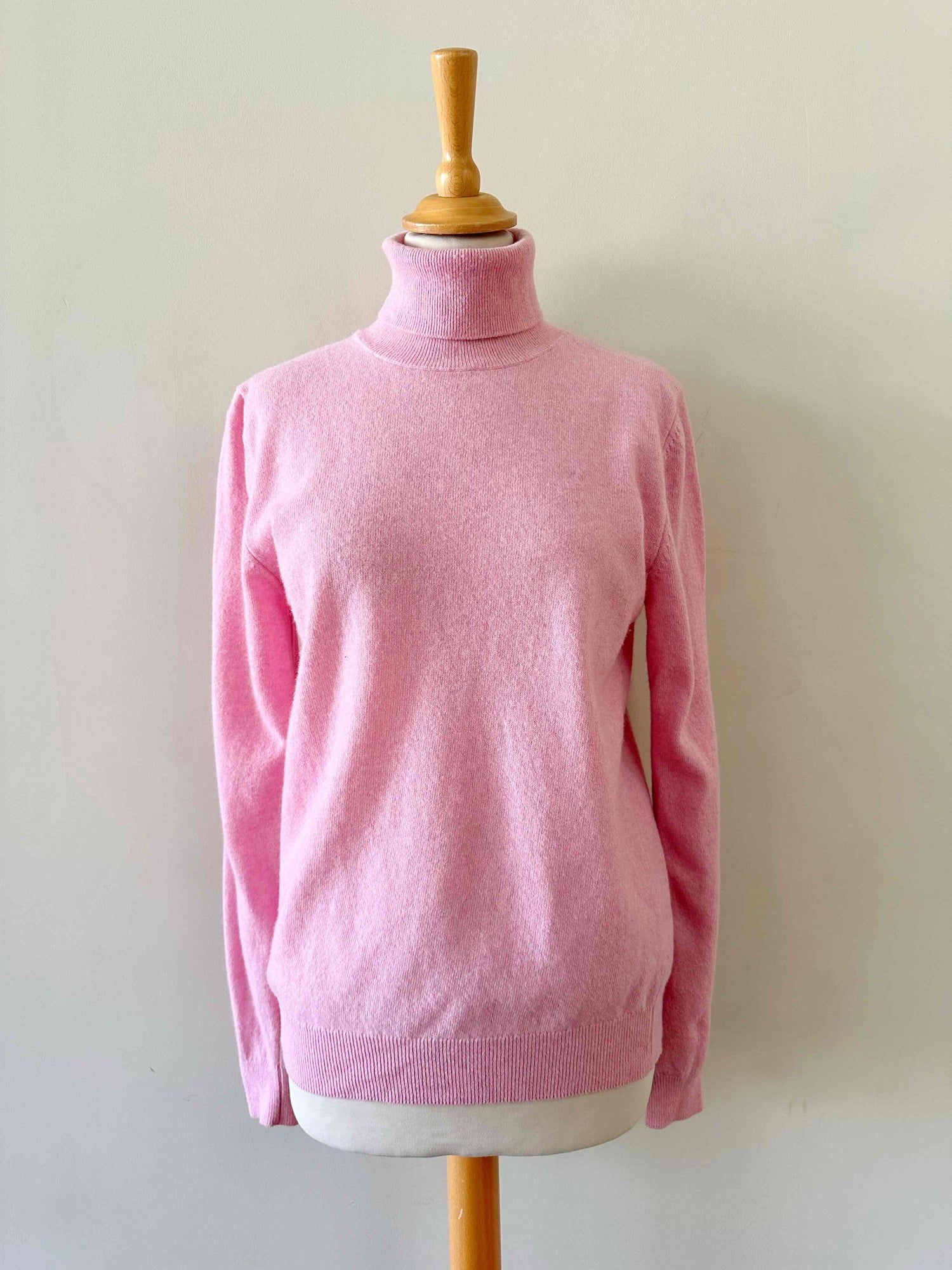 Wool turtleneck sweater