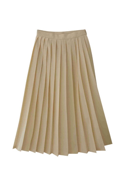 Pleated skirt