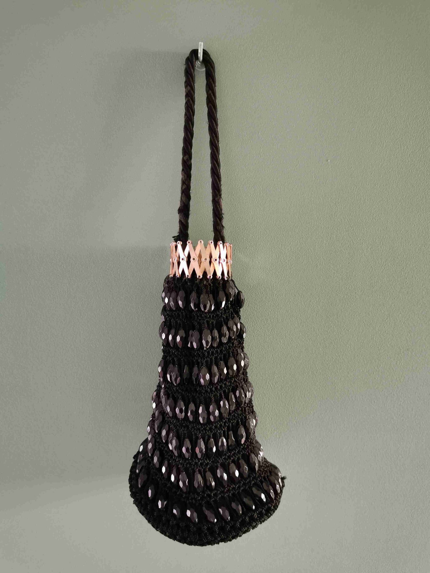 Mini beaded bag