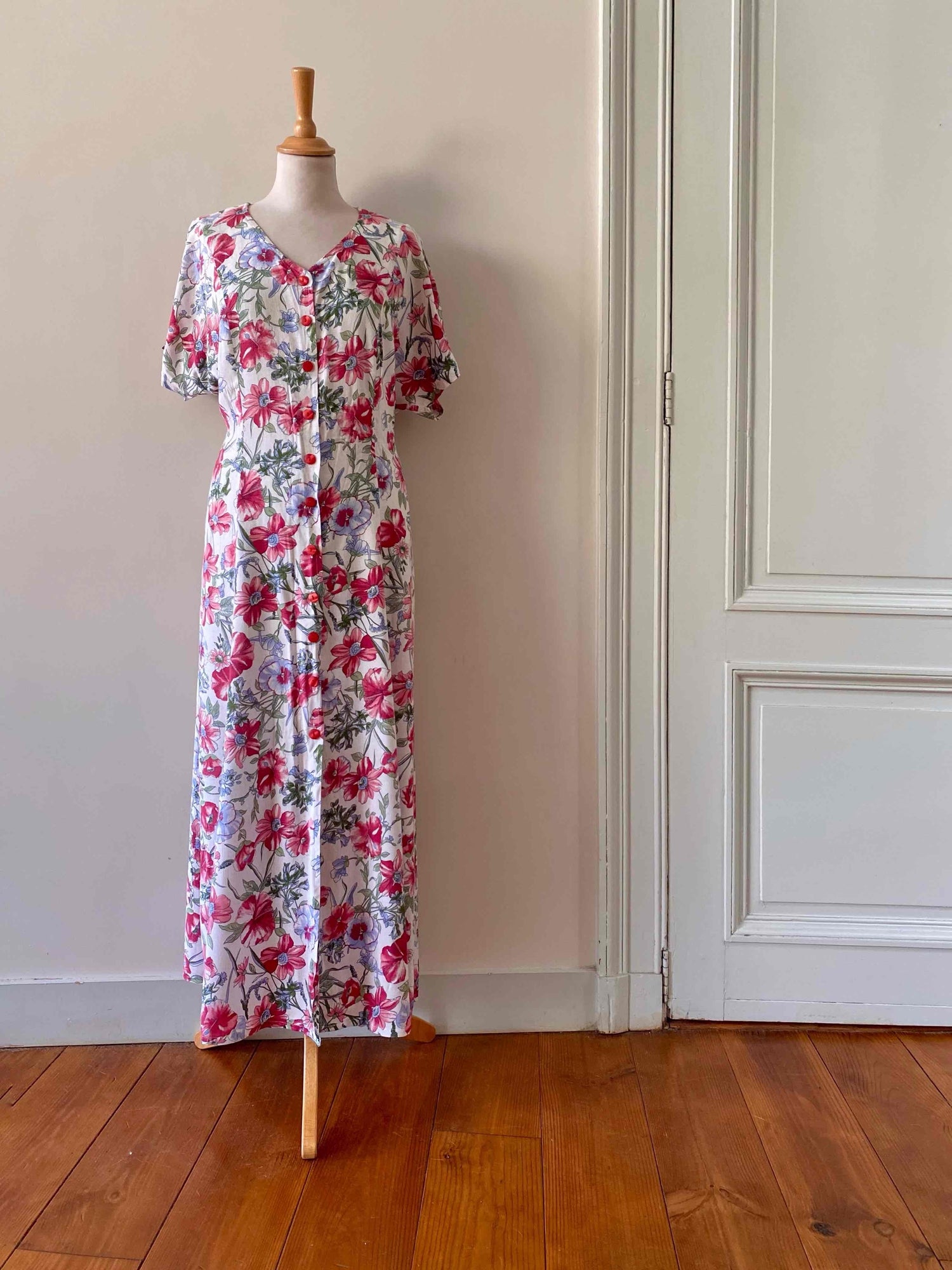 Floral maxi dress