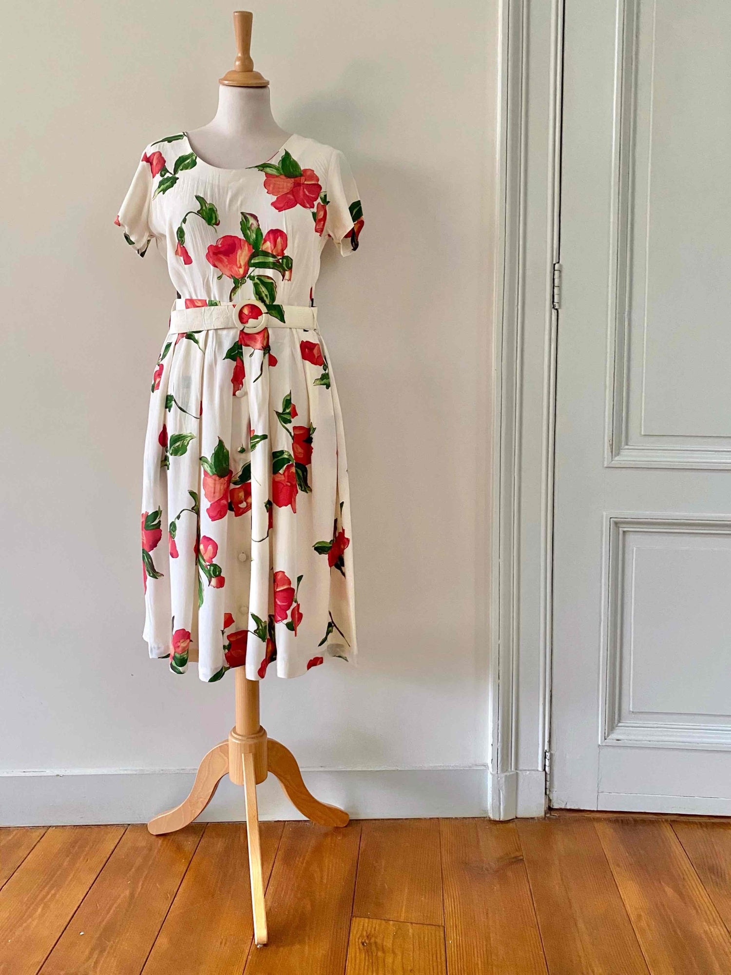 Floral midi dress