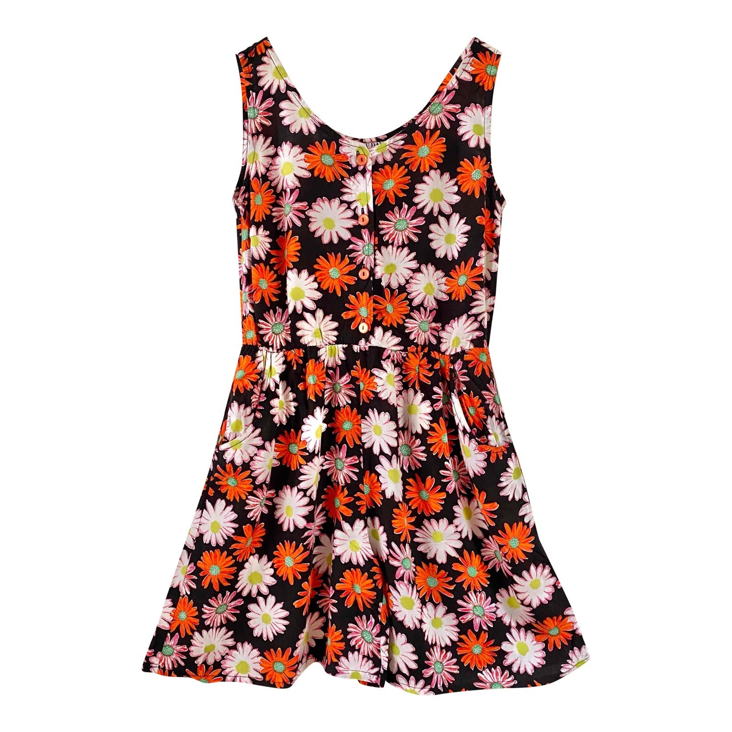 Combishort à fleurs