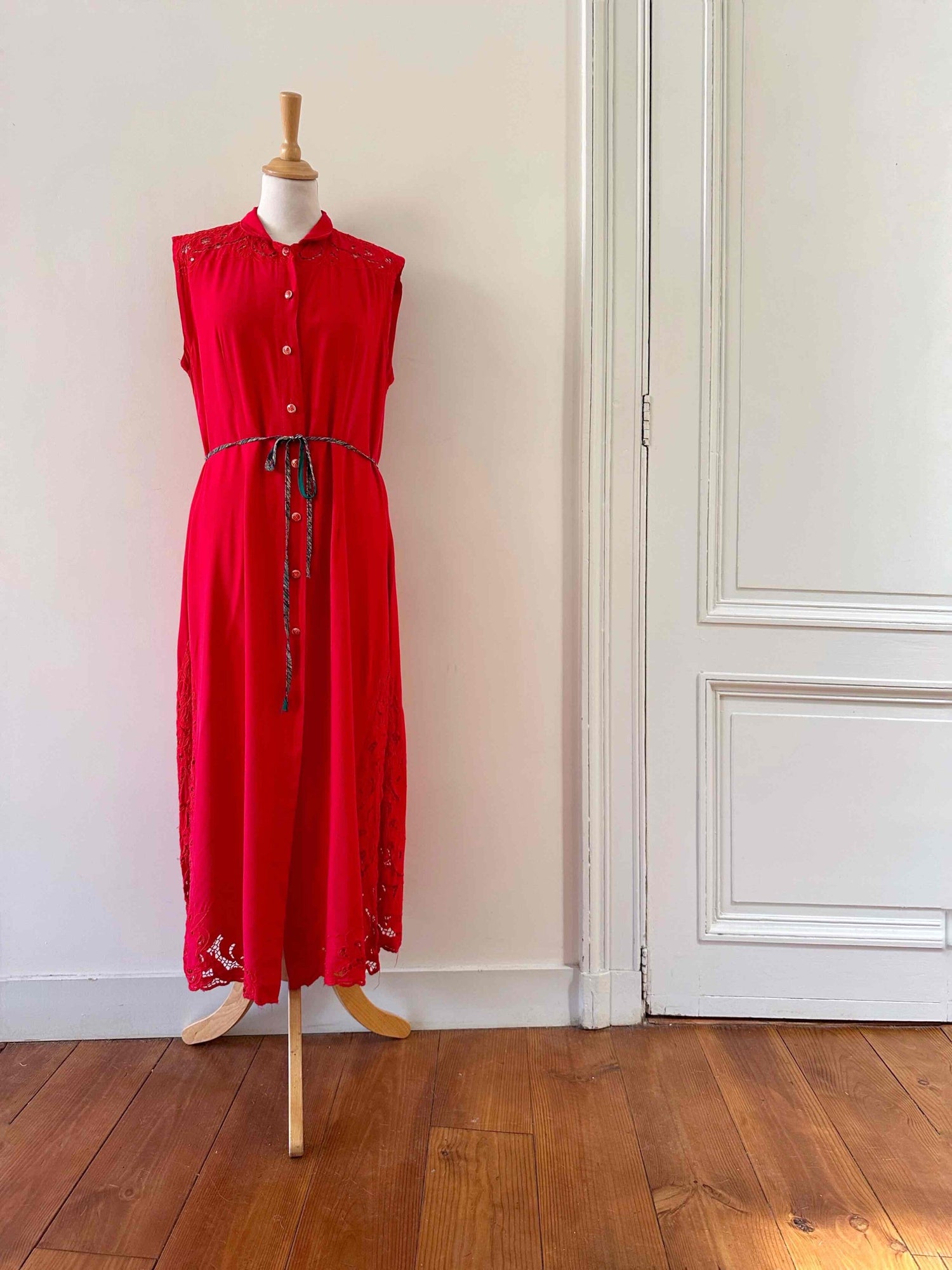 Button-up dress