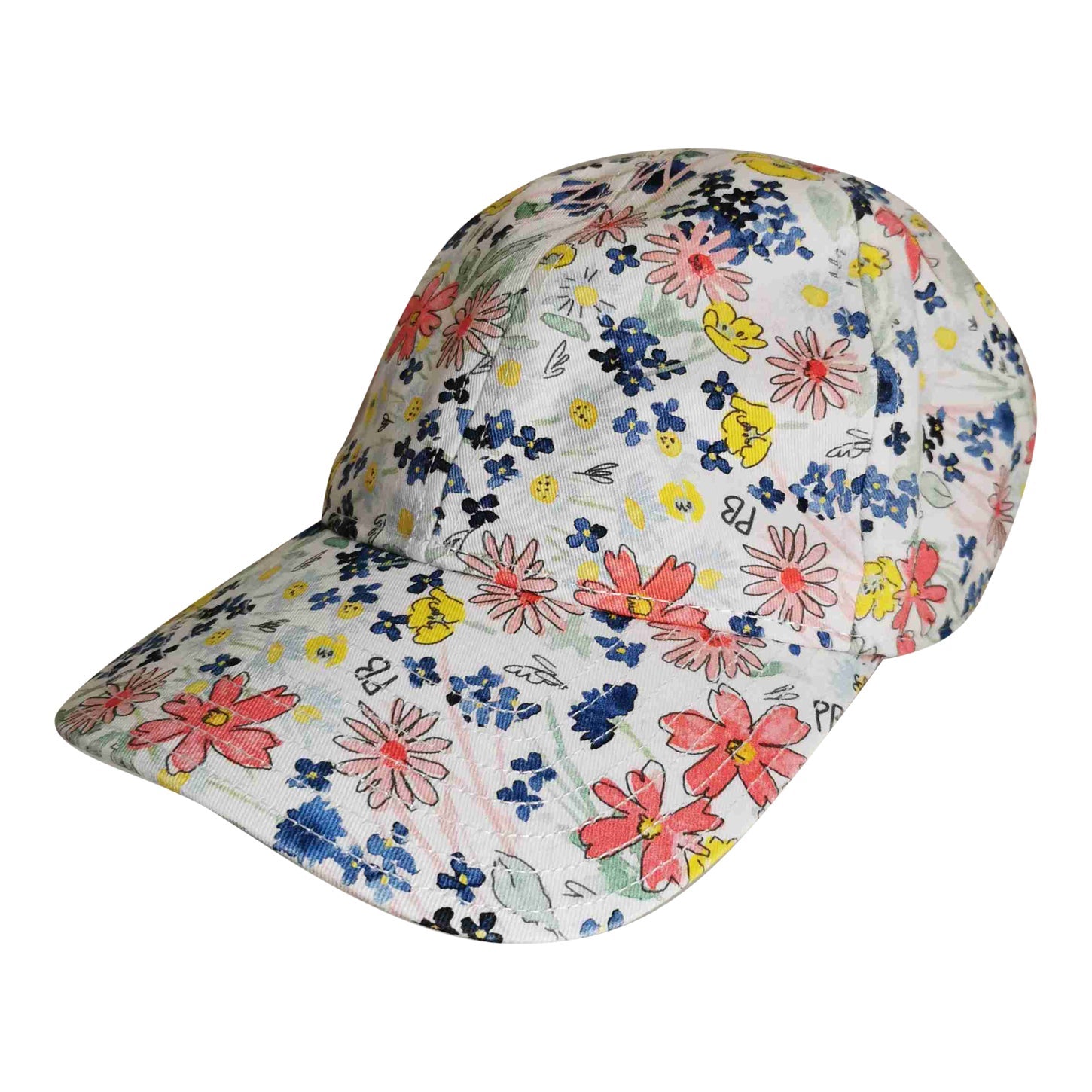 Casquette à fleurs
