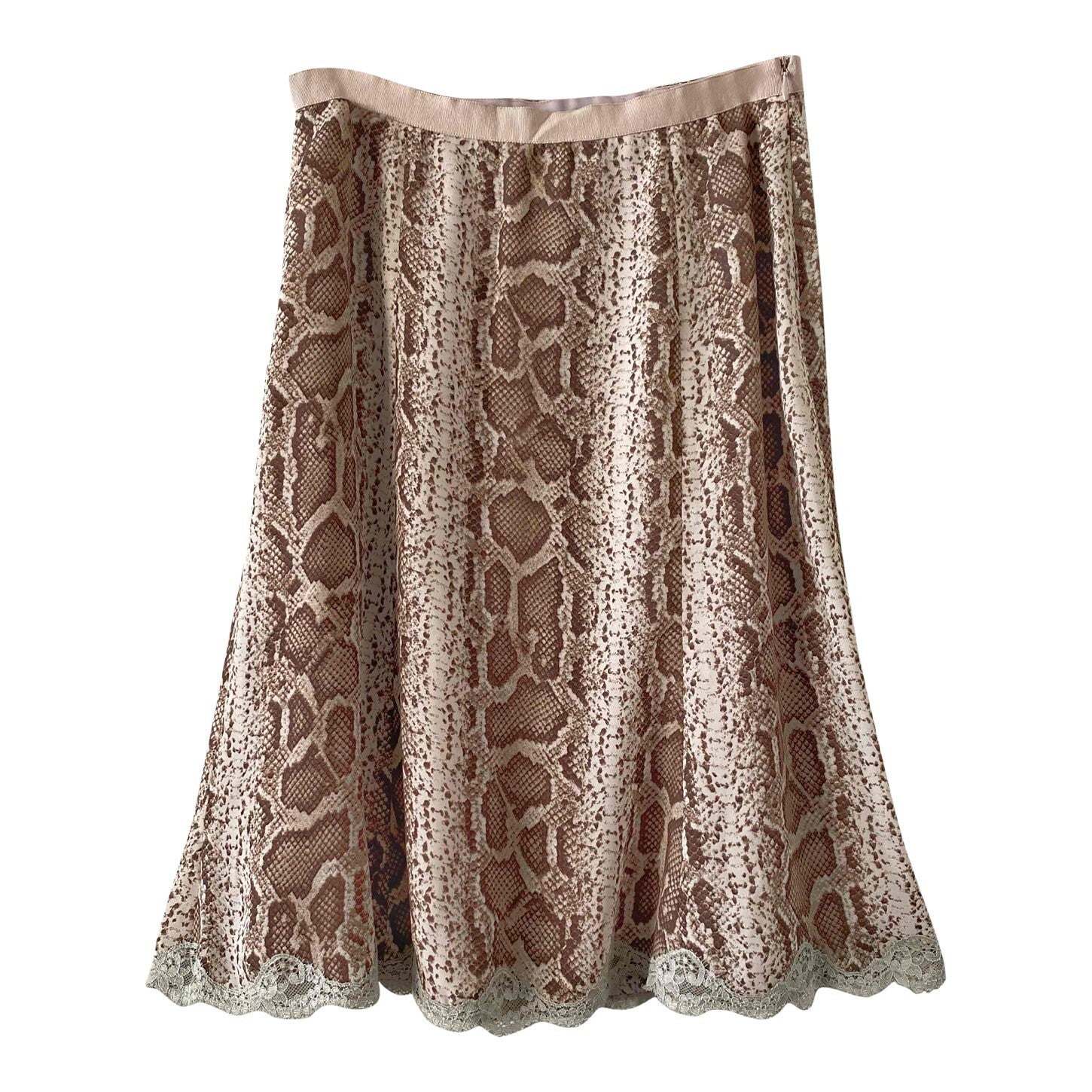 Python midi skirt
