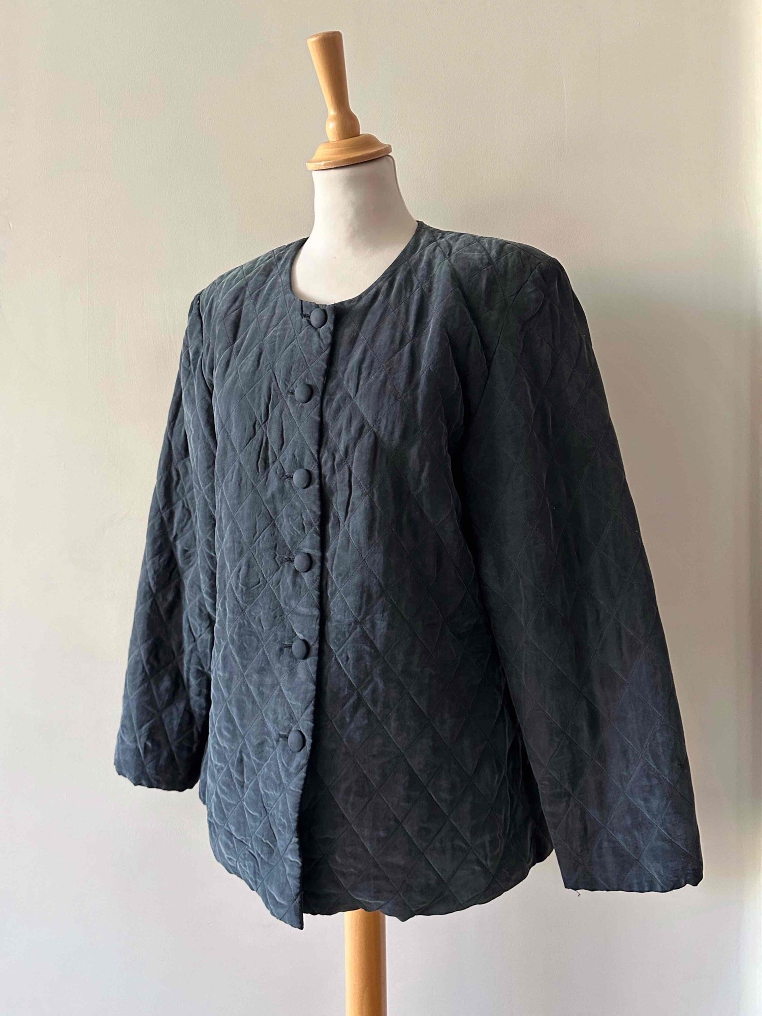 Veste matelassée en soie