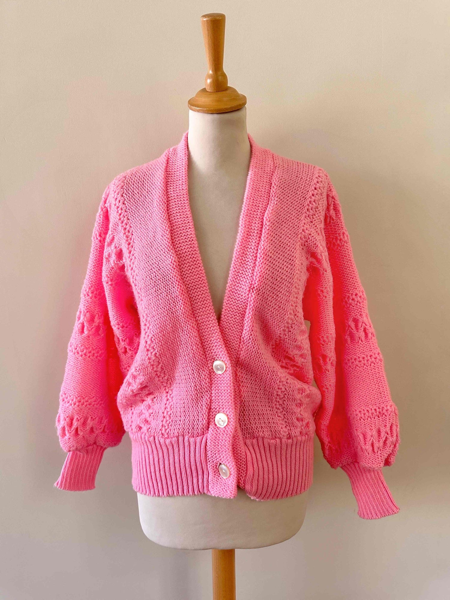 Crocheted cardigan