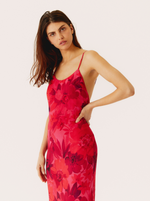 Robe Red Tango Fleurs