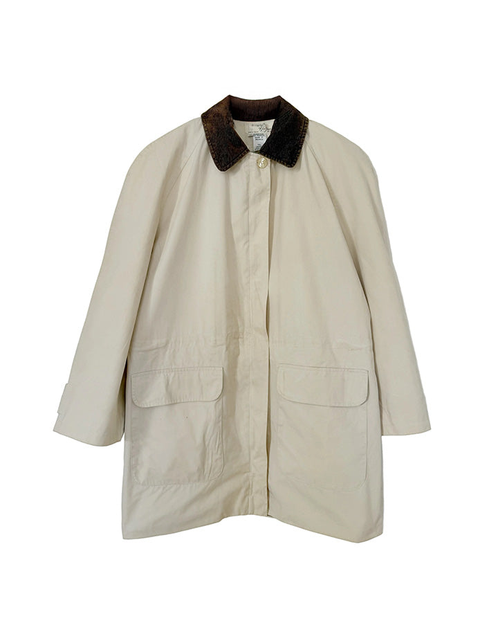 Veste col velours