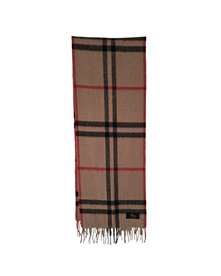 Écharpe En Laine Tartan