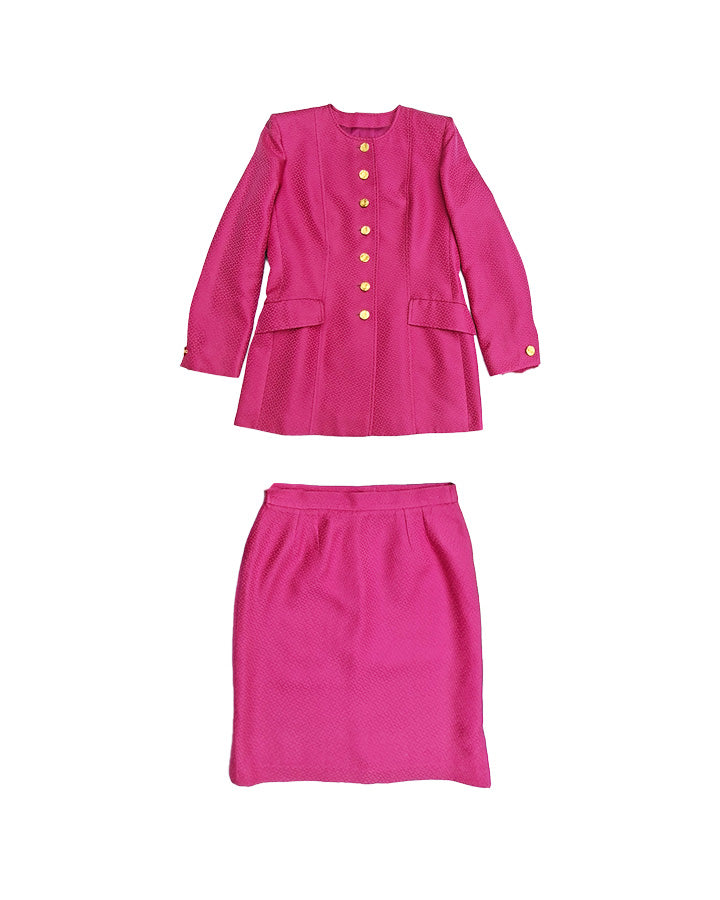 Tailleur Yves Saint Laurent en soie