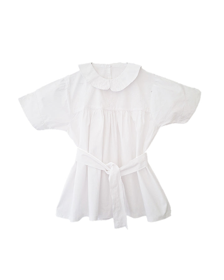 Blouse brodée 70's
