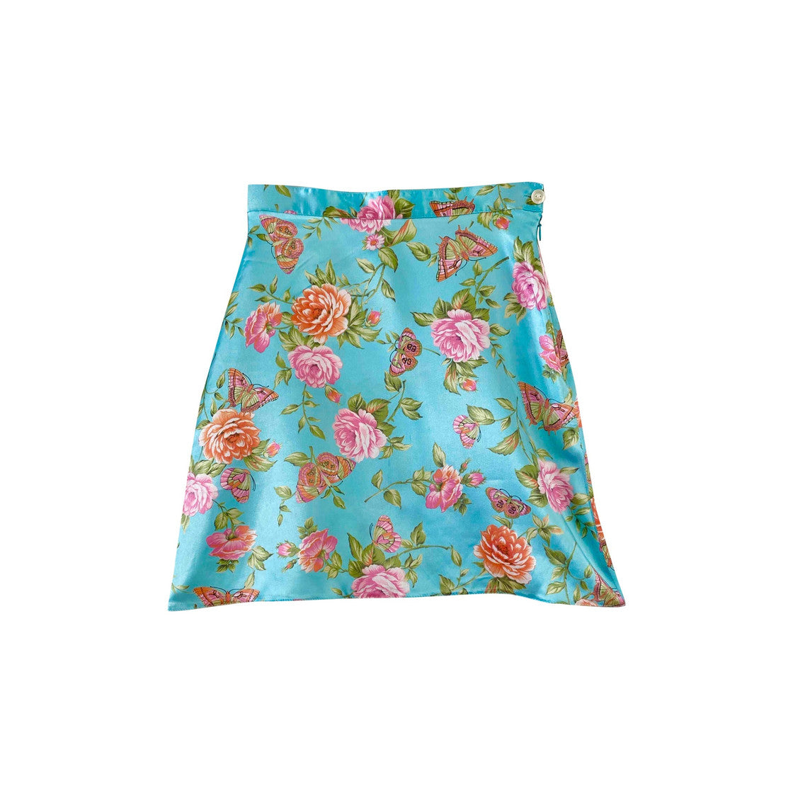 Floral mini skirt