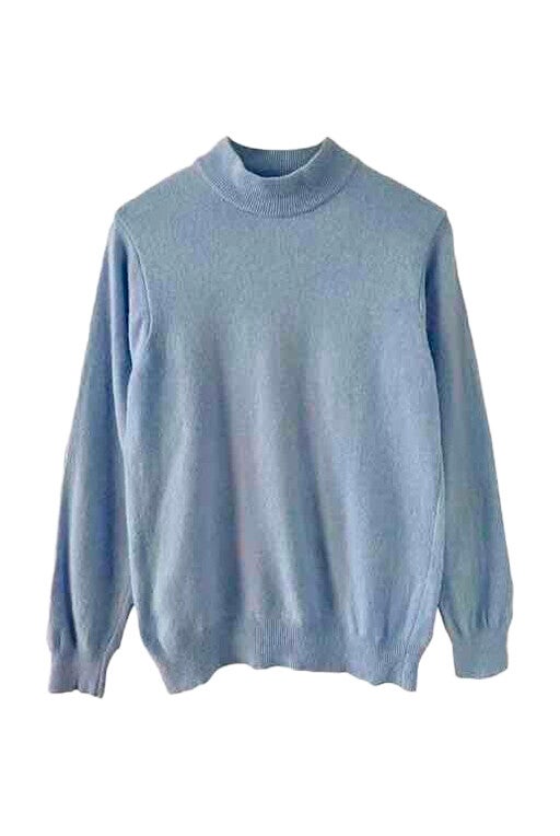 Wool turtleneck sweater