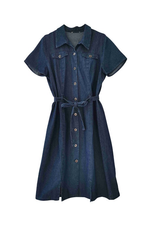 Denim dress