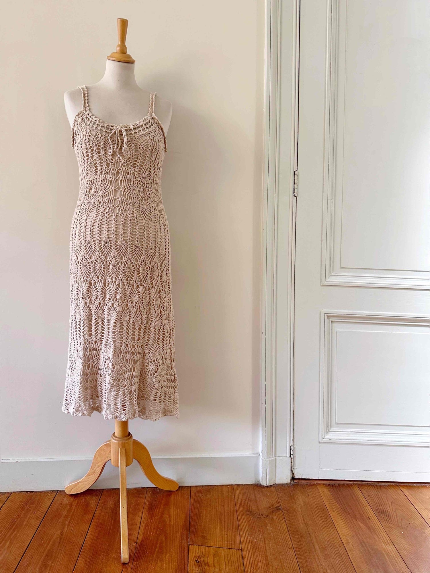 Crocheted dress