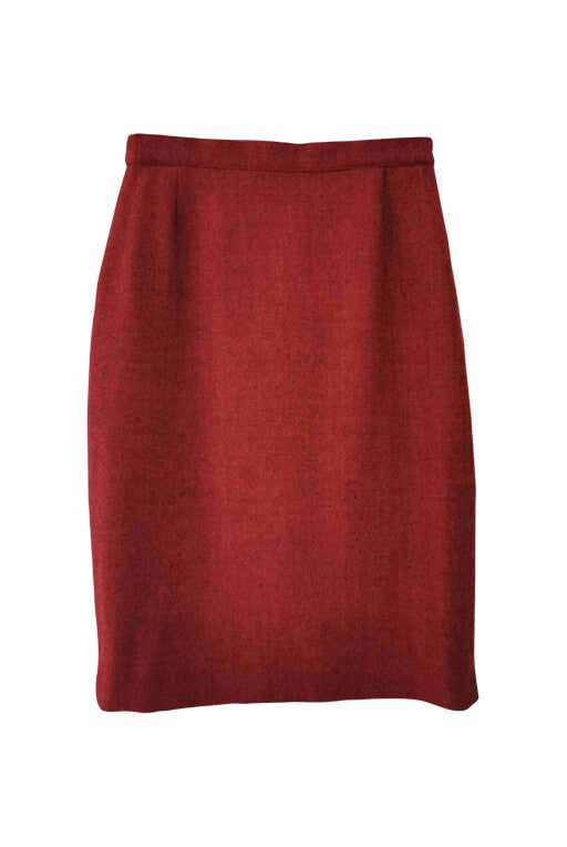 Wool skirt