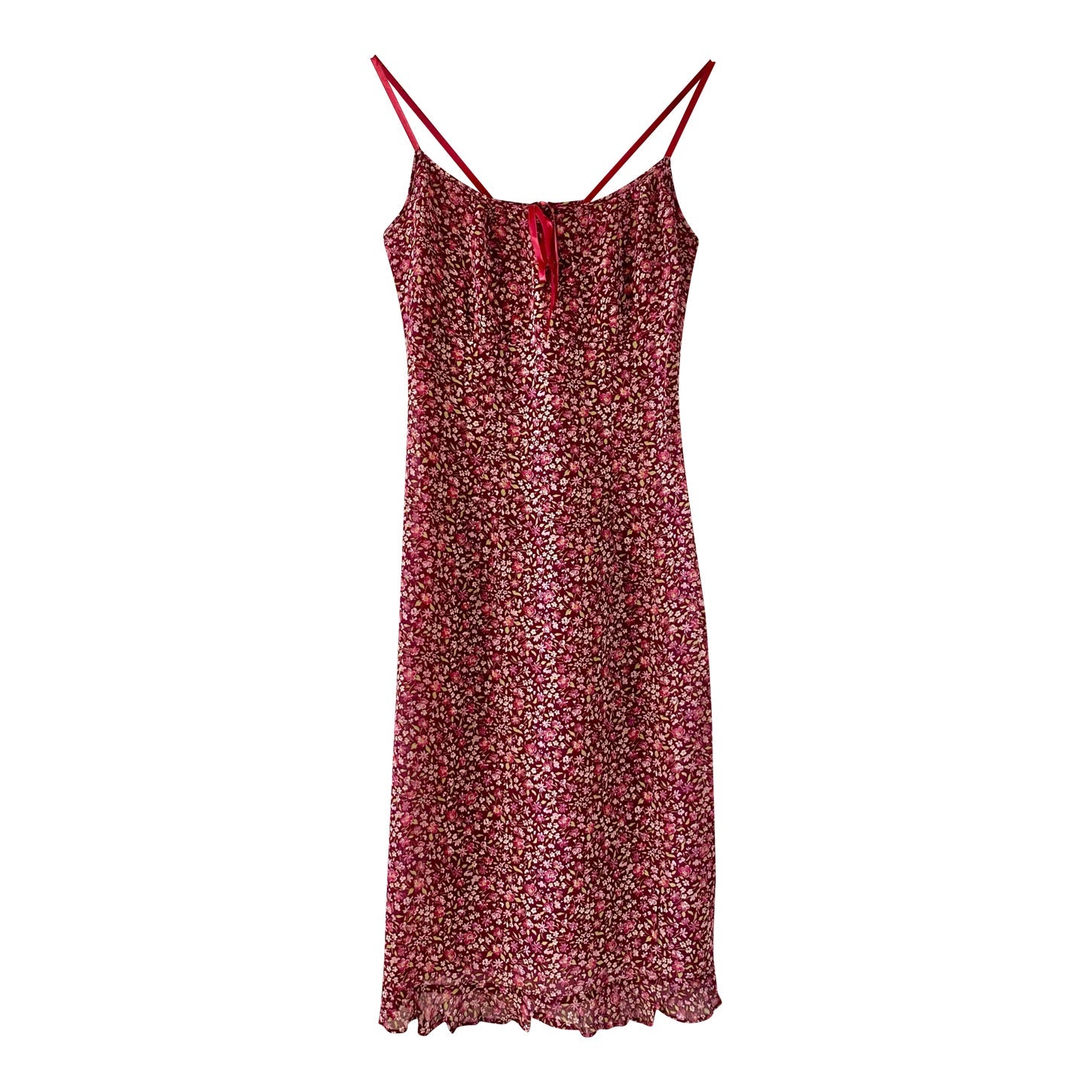 Floral print nightgown