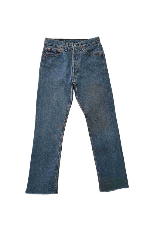 Levi's 501 jeans, waist 28, length 34.