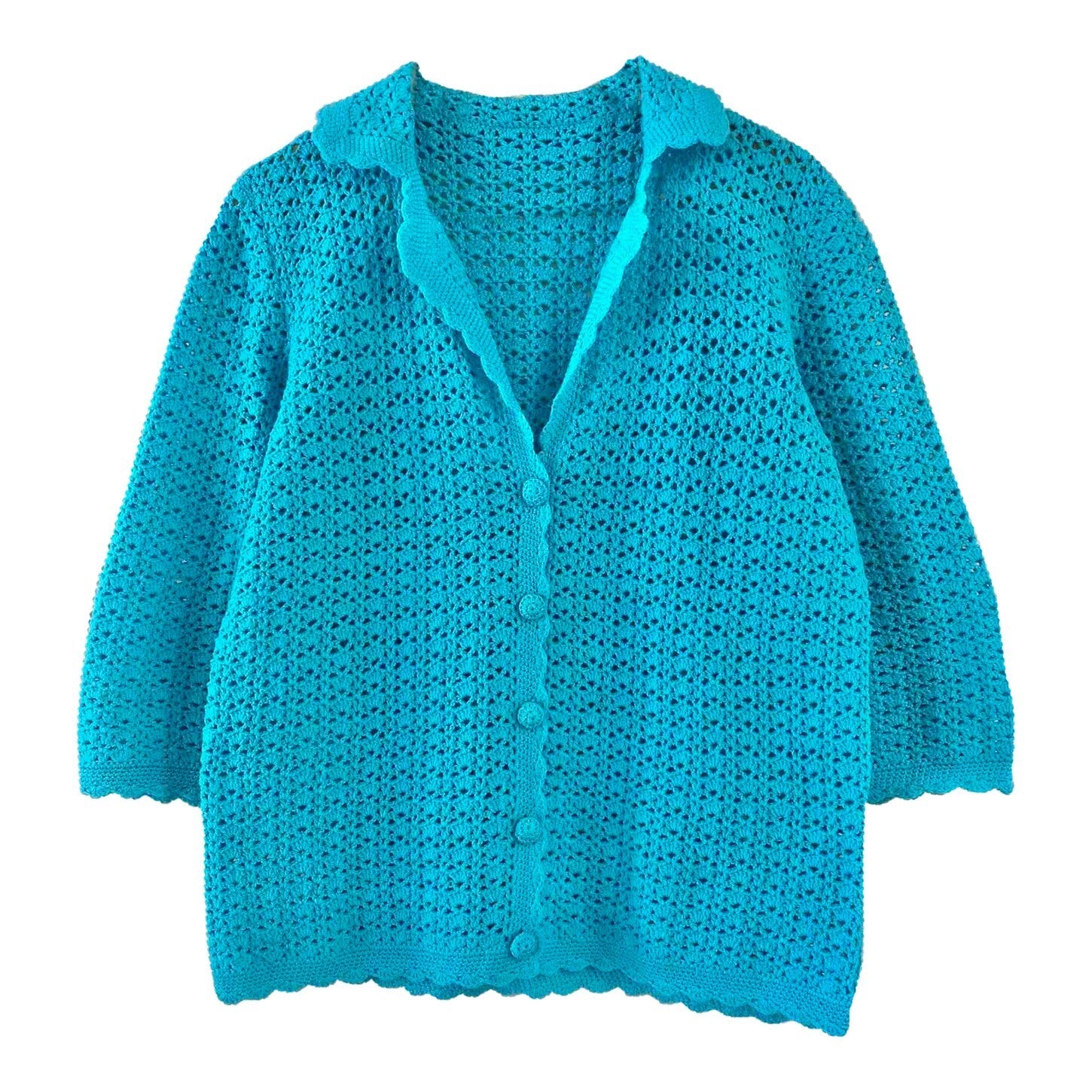 Crocheted cardigan