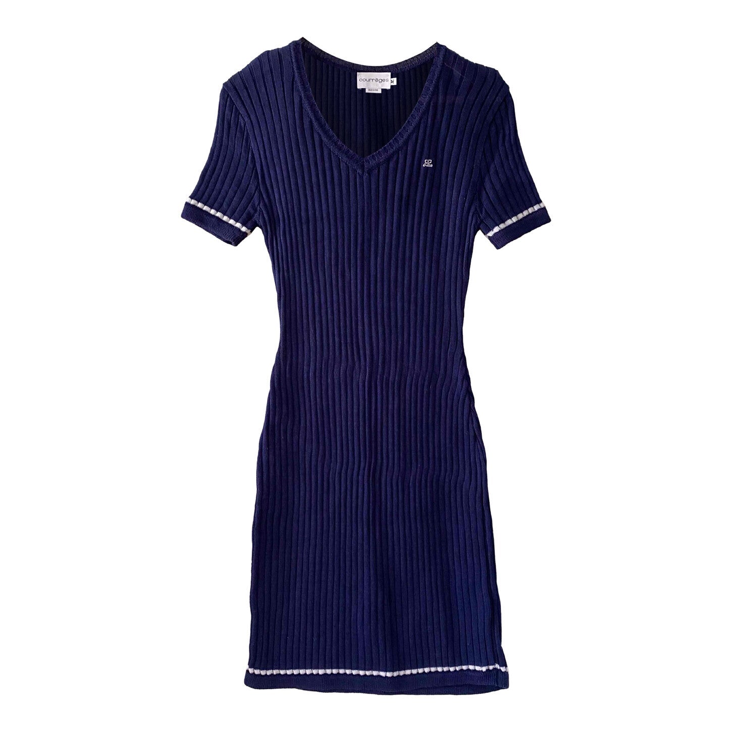 Courrèges knitted dress