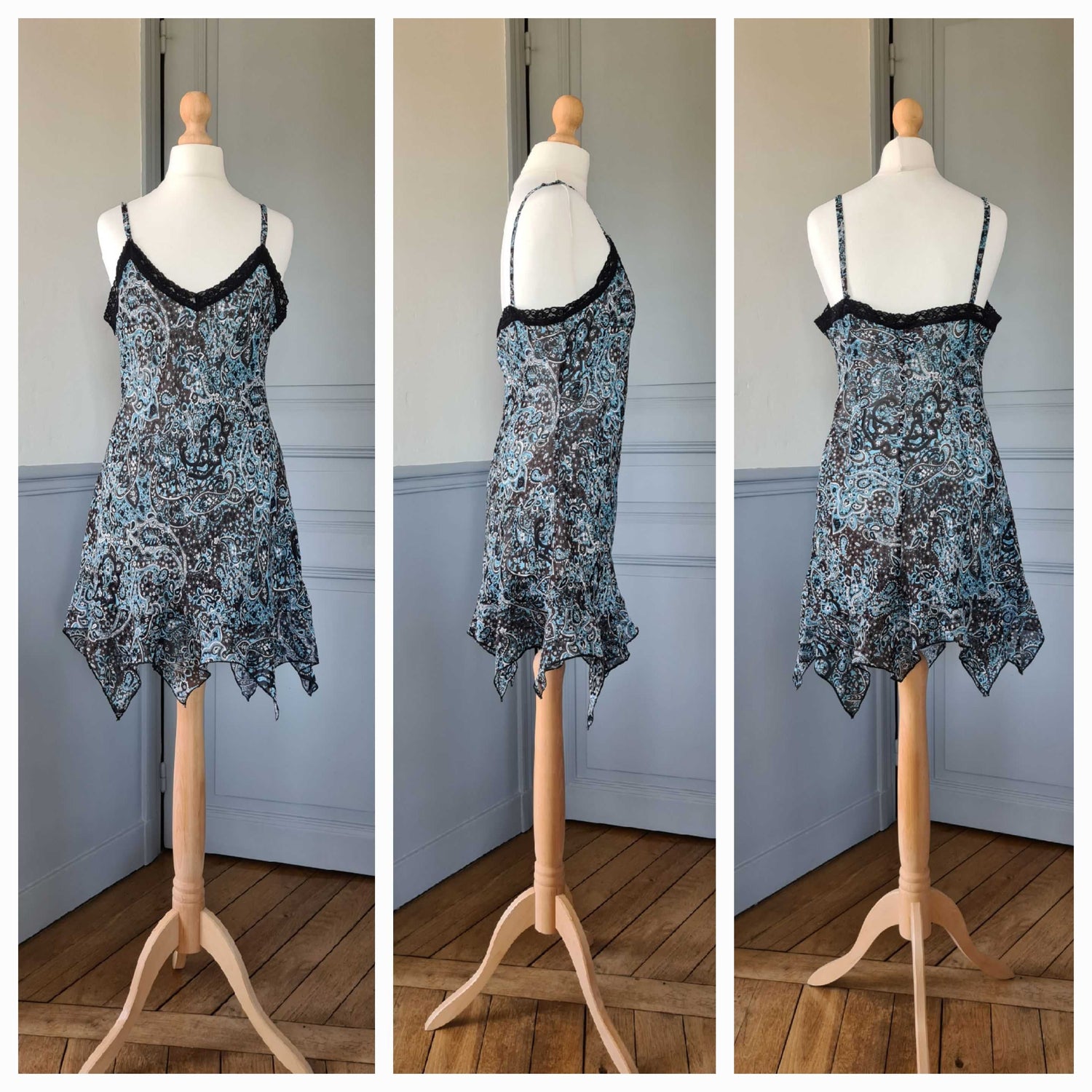 Mini paisley dress