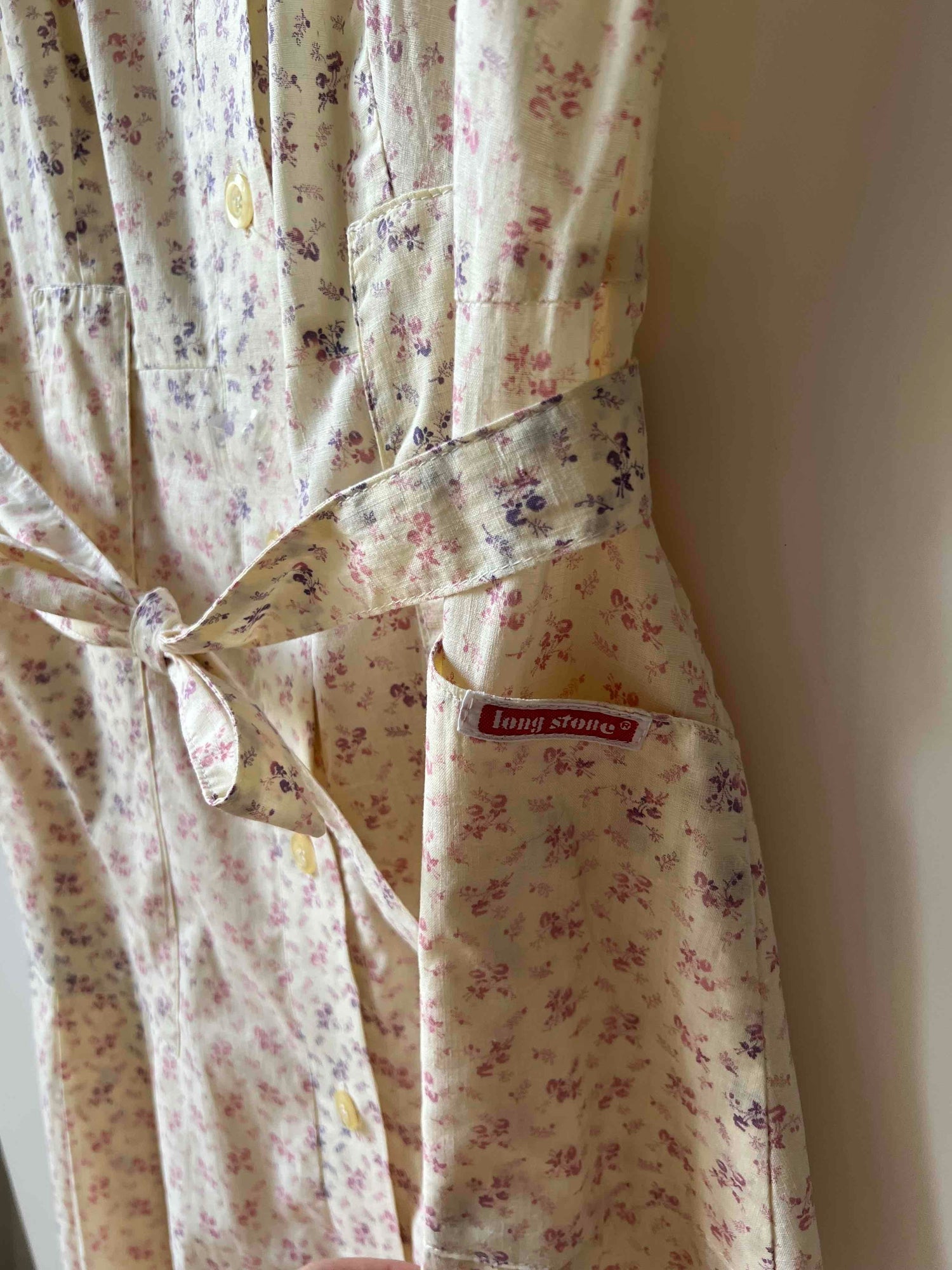 Robe chemise en coton