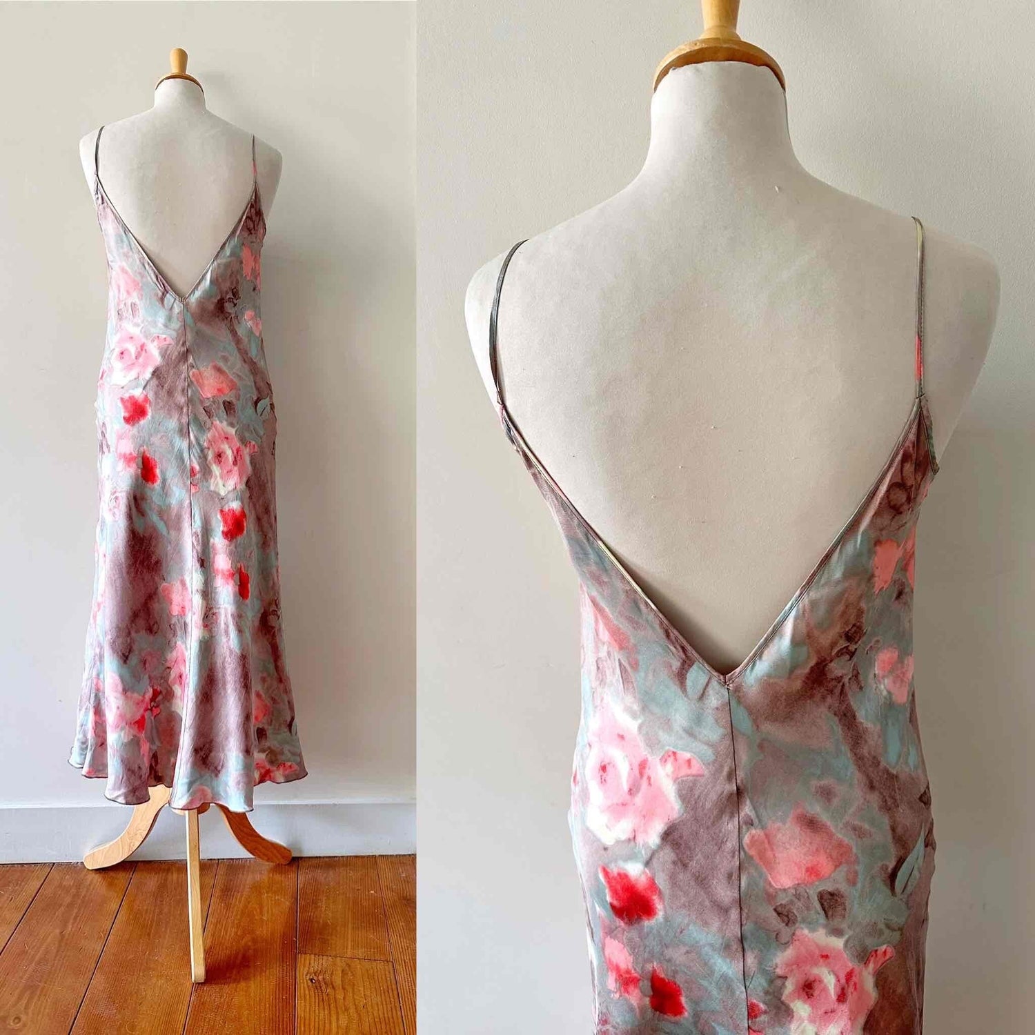 Robe nuisette en soie