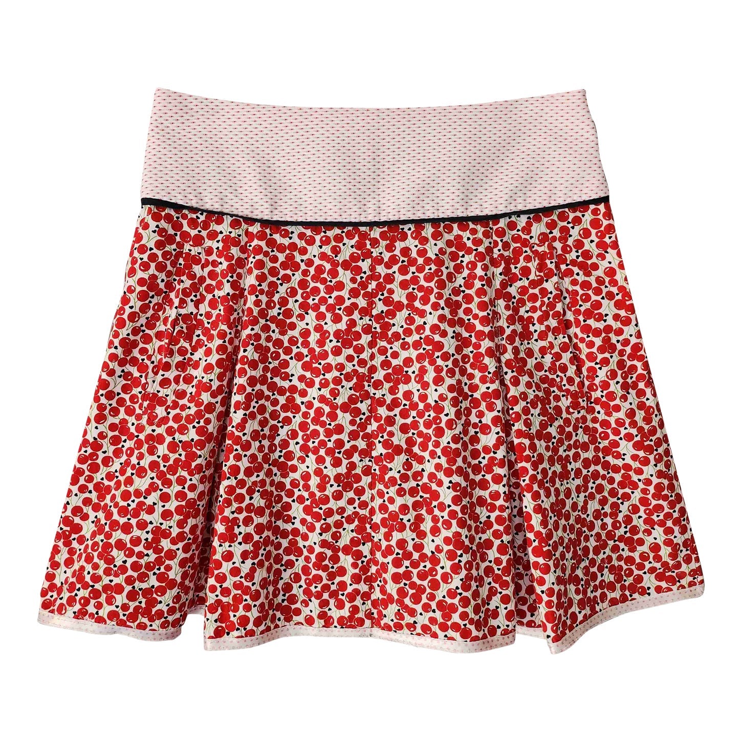 Cotton mini-skirt