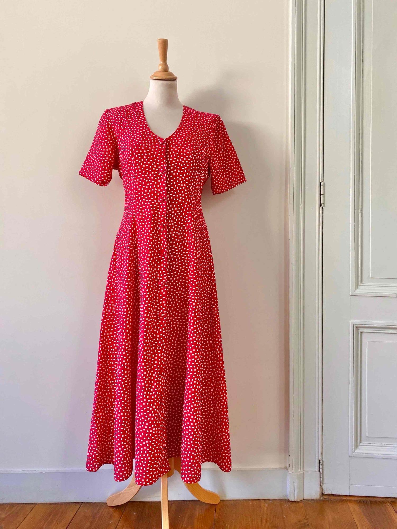 Button-up dress