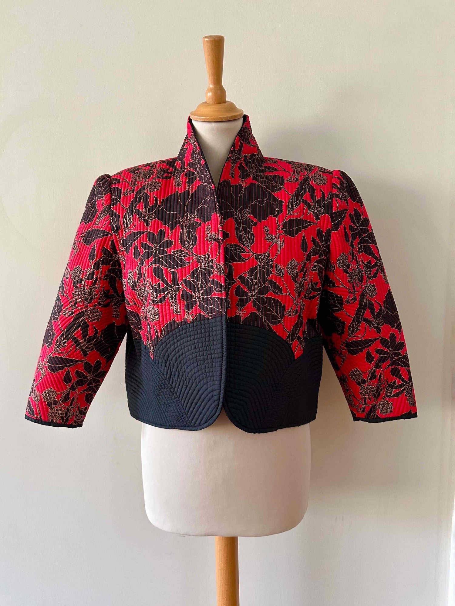 Veste matelassée en soie