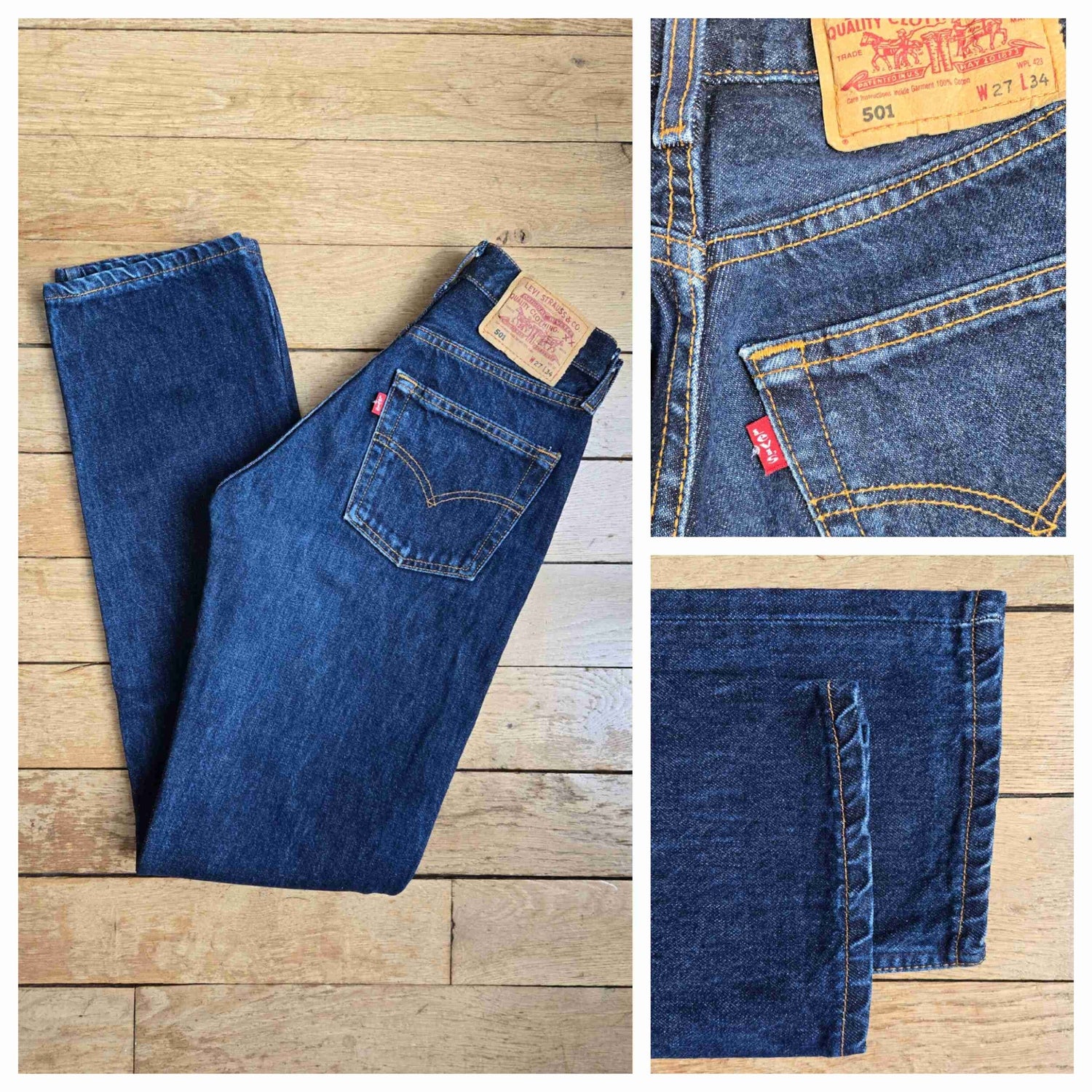 Jean Levi's 501 W27L34