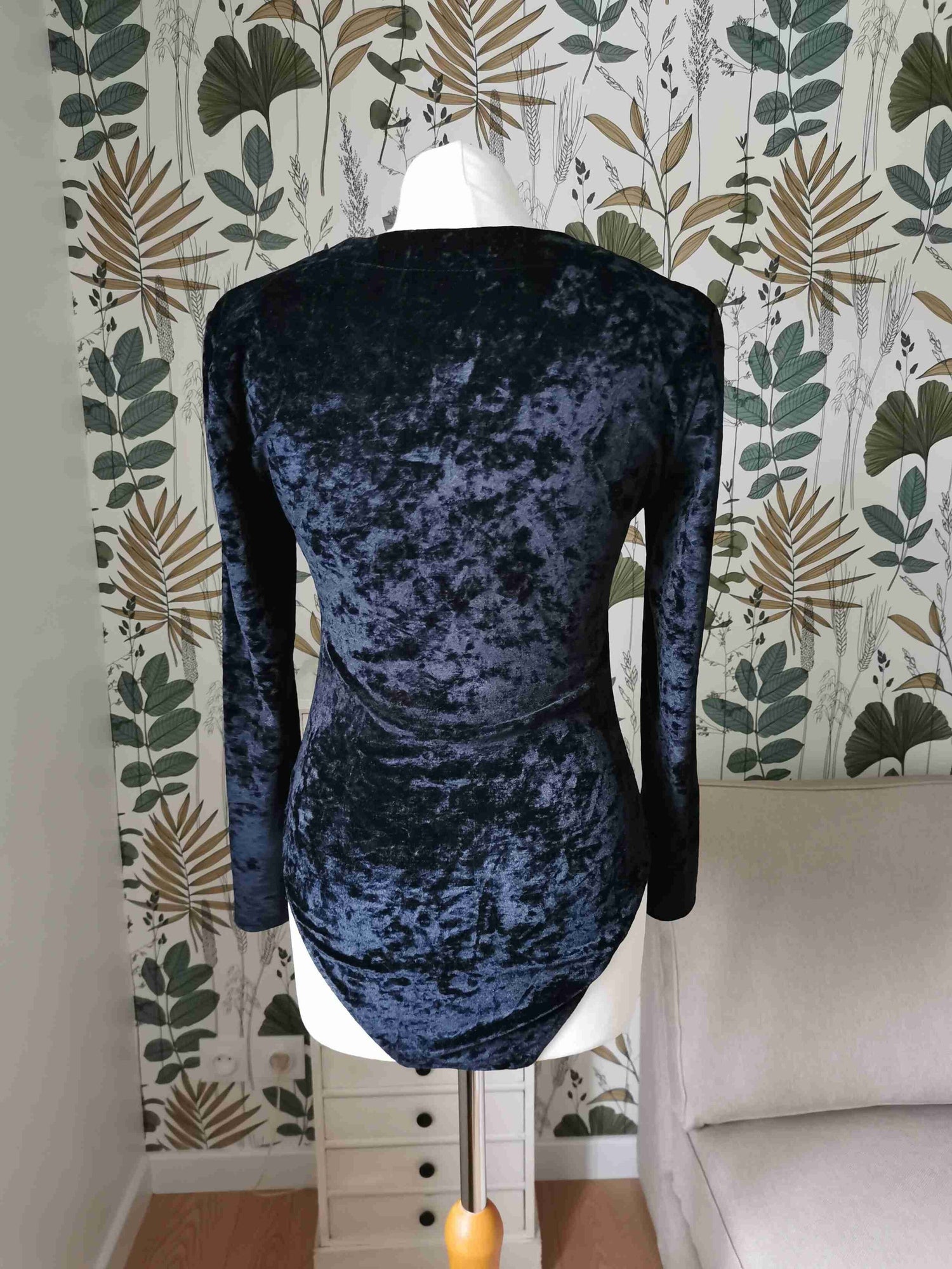 Velvet bodysuit