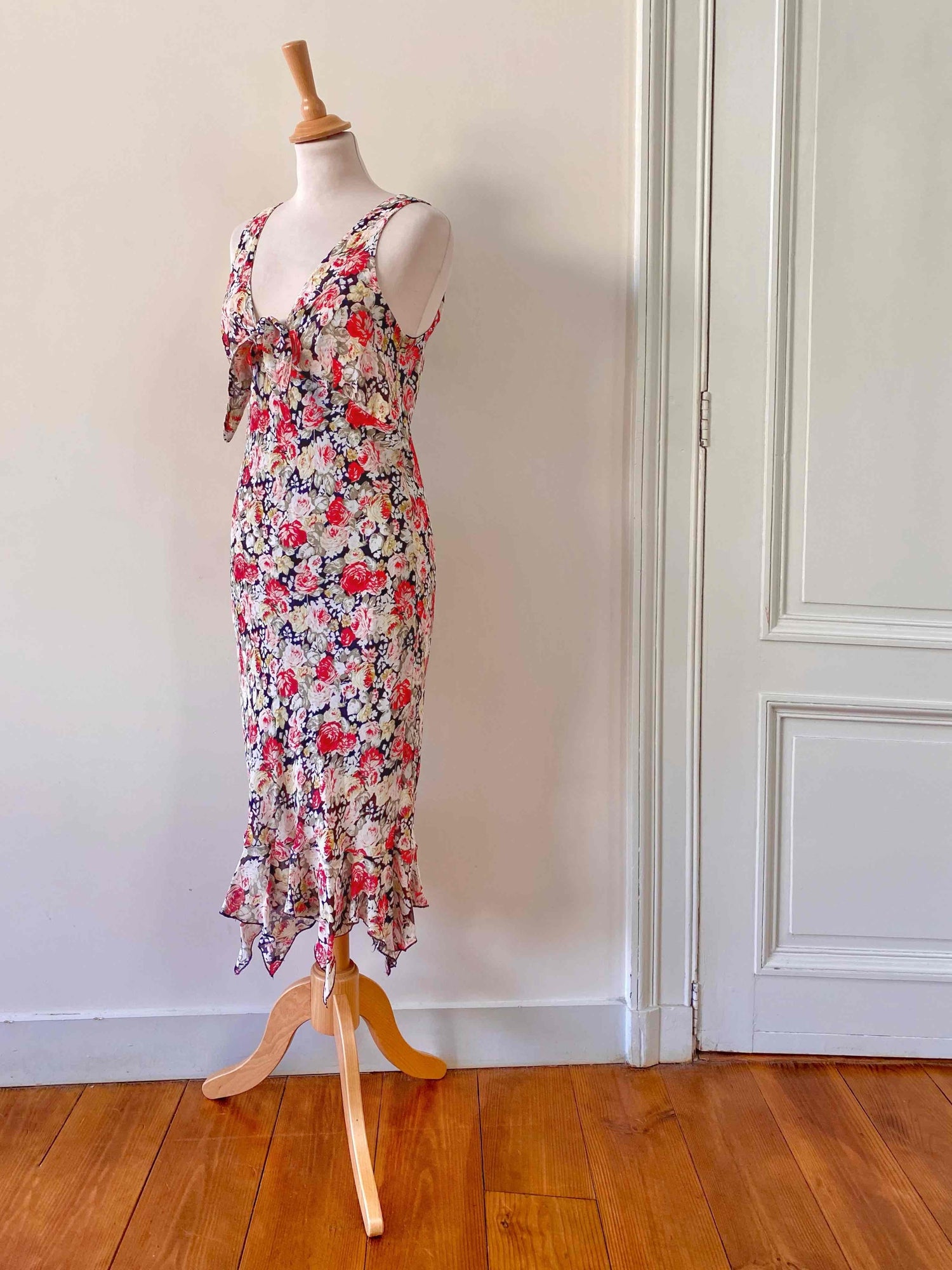 Floral midi dress