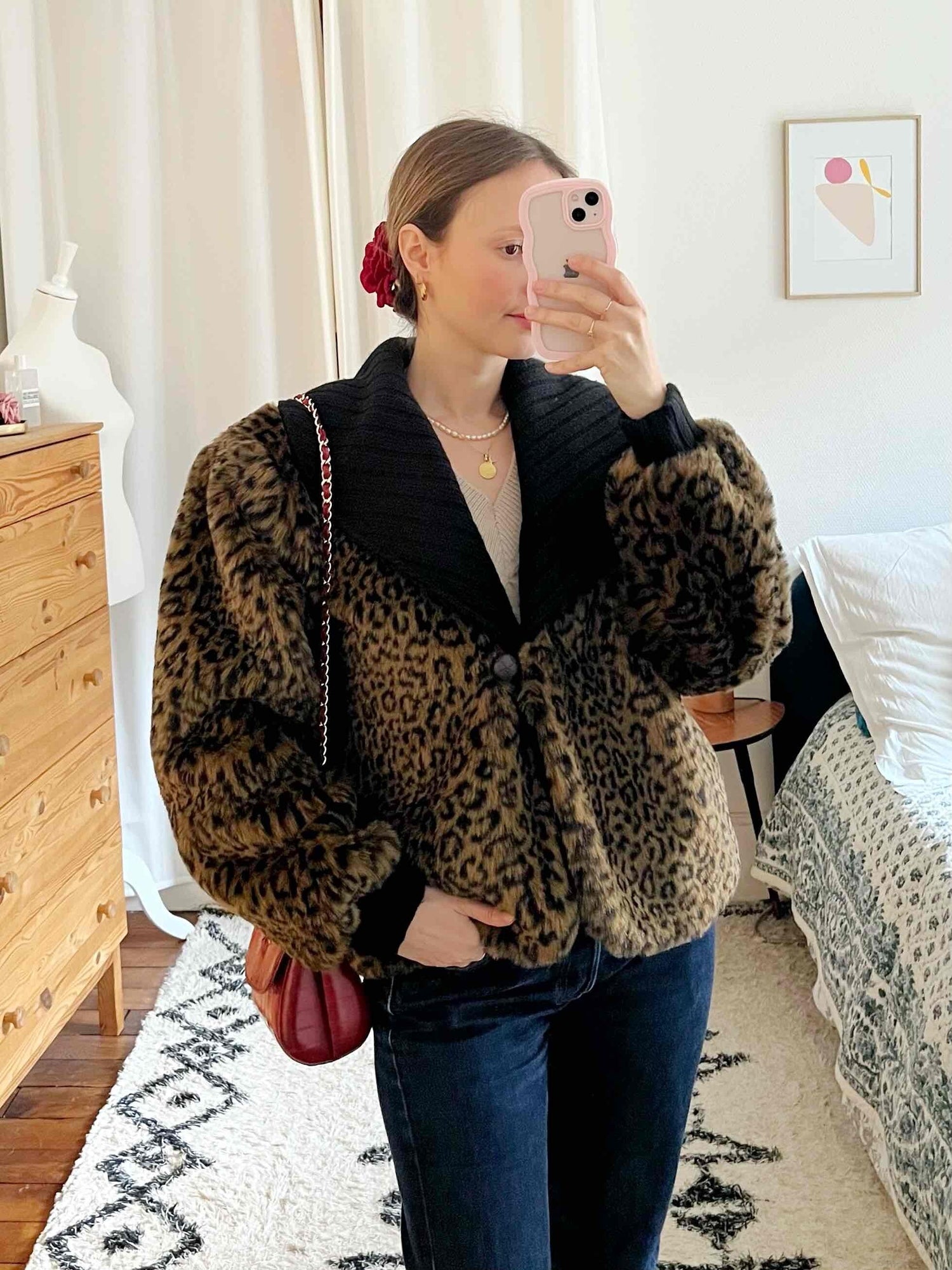 Veste léopard