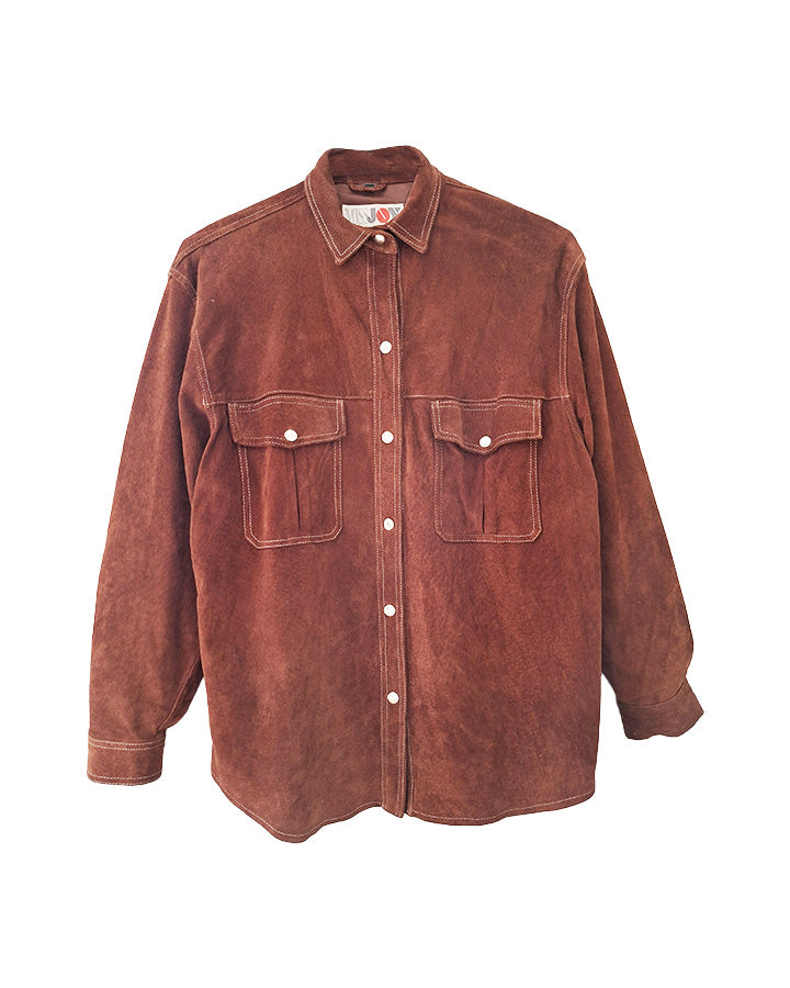 Chemise en daim