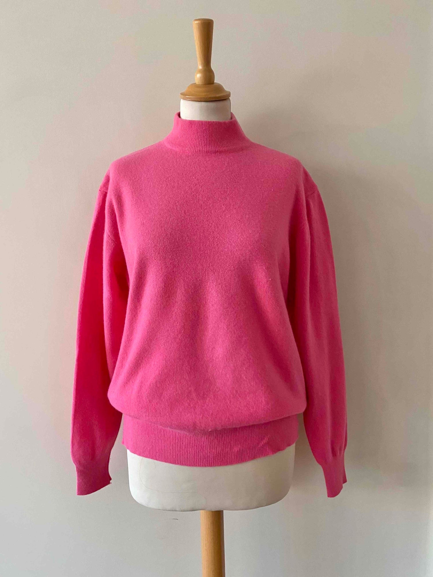 Wool turtleneck sweater