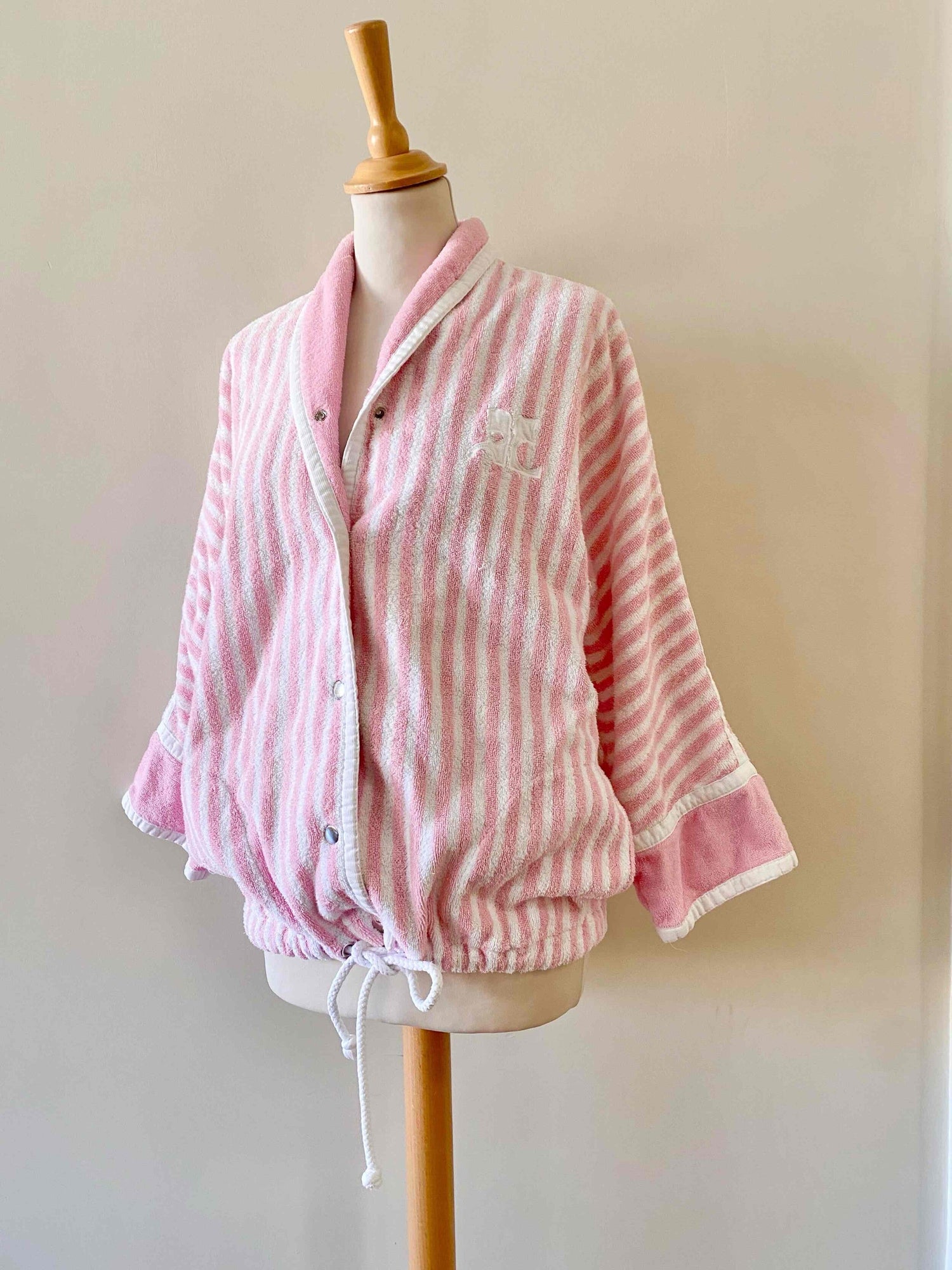 Courrèges terry cloth jacket